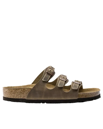 Florida Oiled Leather Sandal - Tabacco Brown - Birkenstock